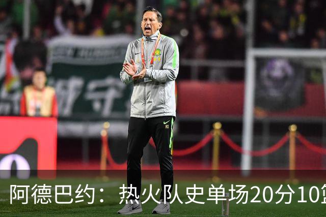 阿德巴约：热火队史单场20分10篮板王者地位